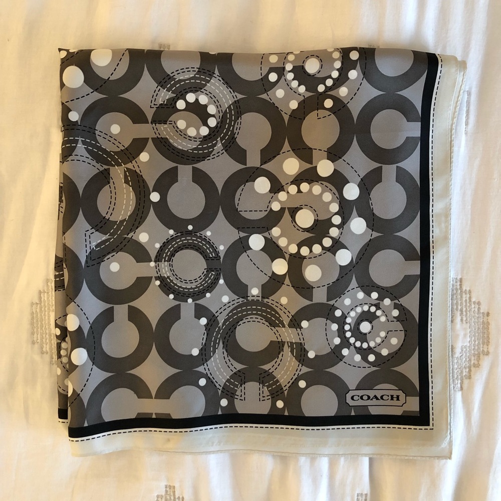Coach Silk Scarf